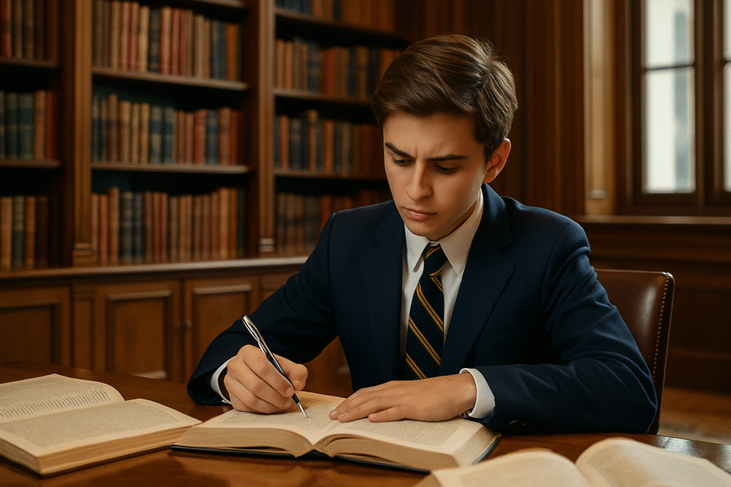 The Apprenticeship of Time: How the Elite Shape Their Heirs Early