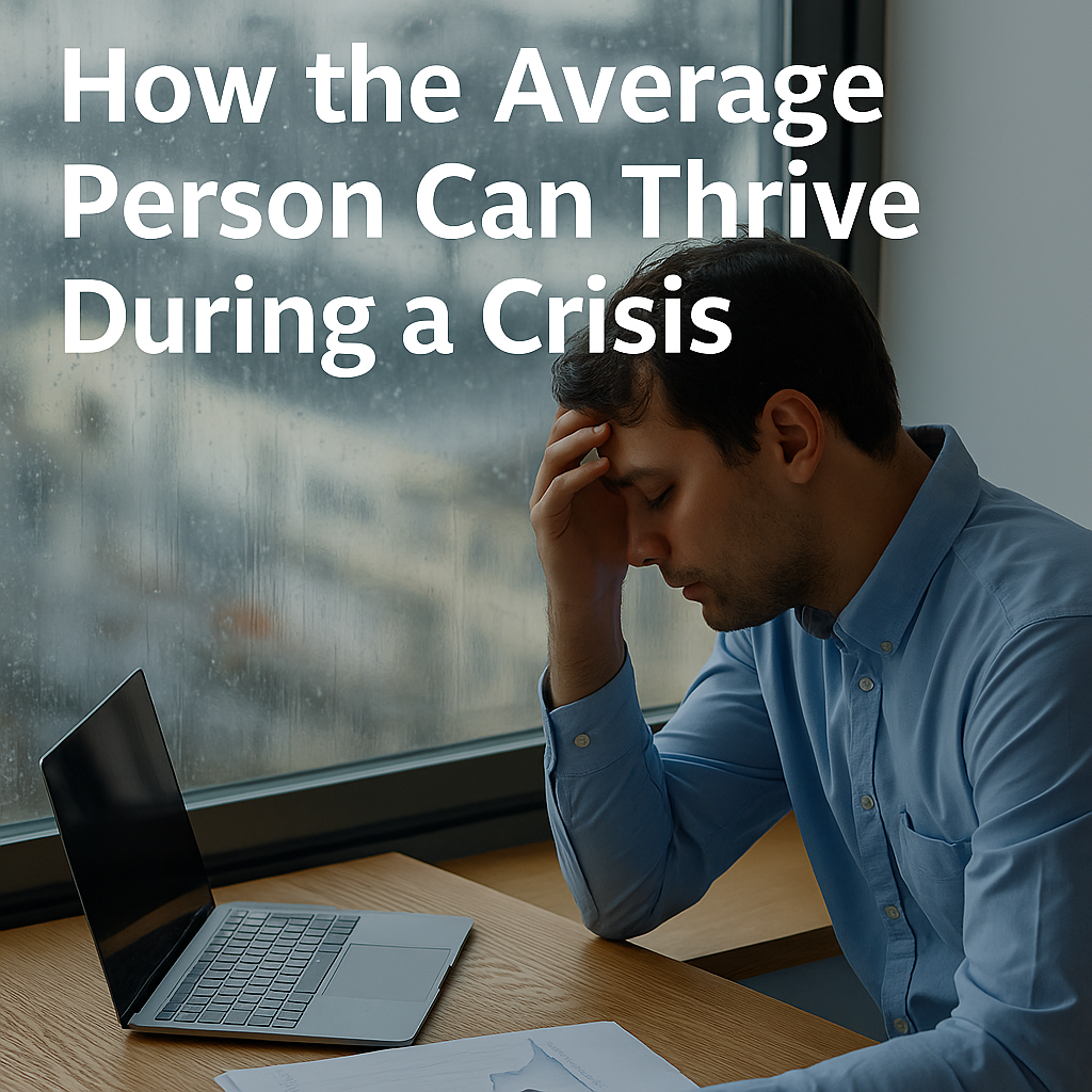how the average person can thrive during a crisis