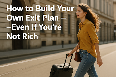 how to build your own exit plan — even if you’re not rich