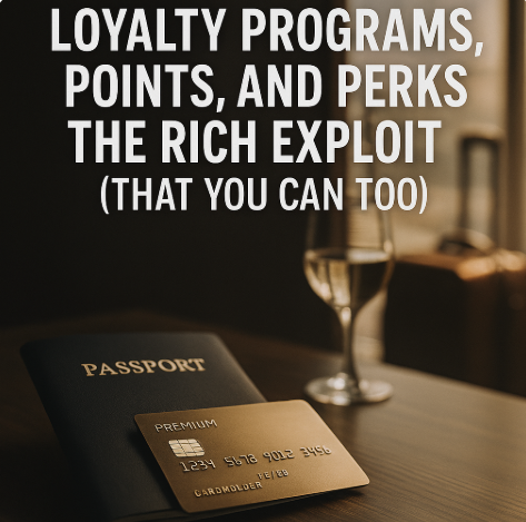 Loyalty Programs, Points, and Perks the Rich Exploit (That You Can Too) loyalty programs, points, and perks the rich exploit (that you can too)