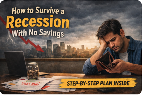 How to Survive a Recession With No Savings (Step-by-Step Plan) How to Survive a Recession With No Savings