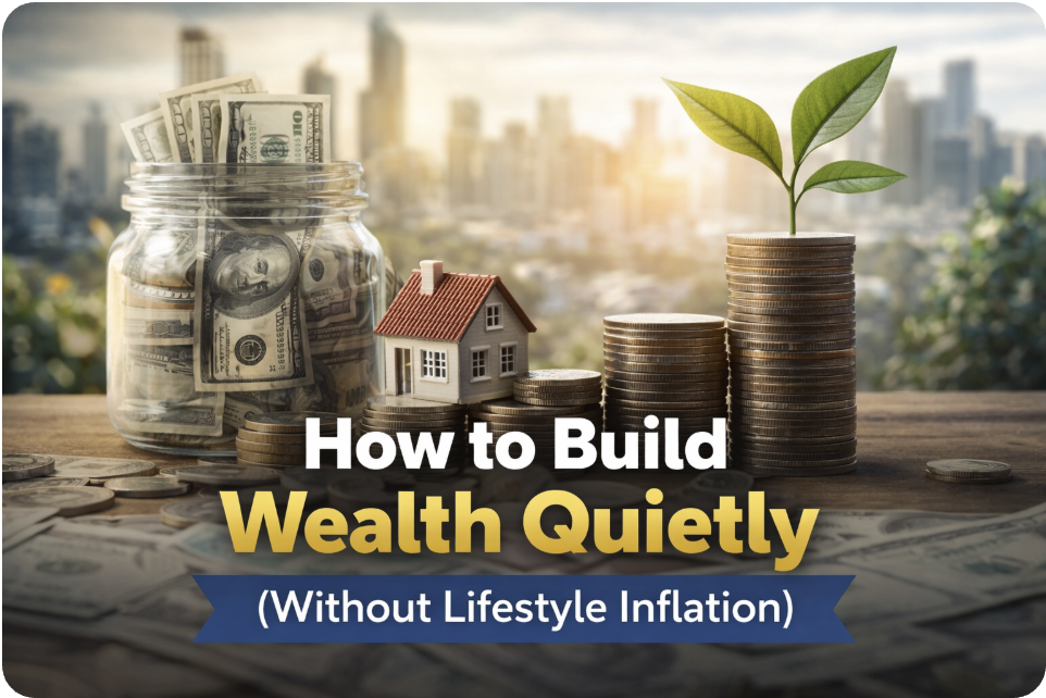 How to Build Wealth Quietly (Without Lifestyle Inflation) How to Build Wealth Quietly (Without Lifestyle Inflation)