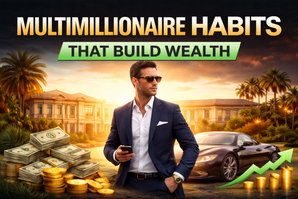 Multimillionaire Habits That Actually Build Wealth (Start Today)