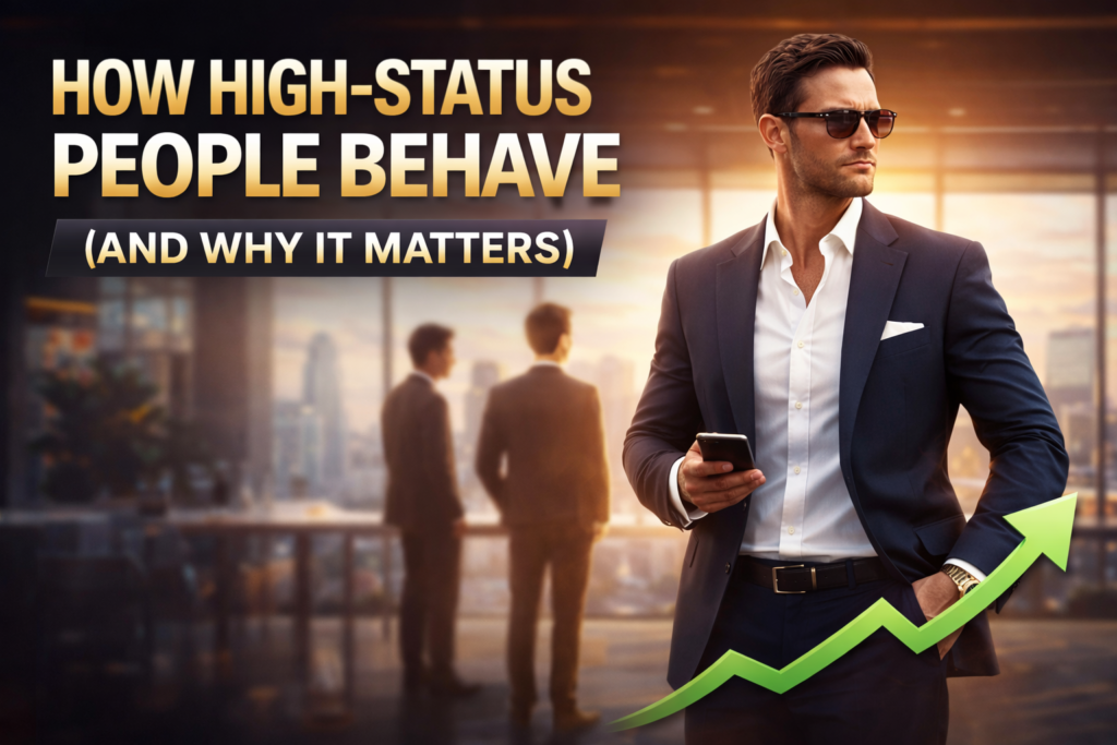 How High-Status People Behave (And Why It Changes Everything)