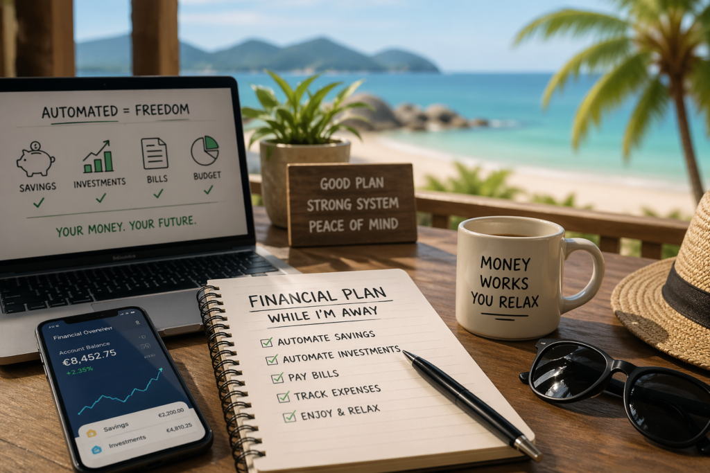 How to Set Up Your Money to Work While You’re on Holiday