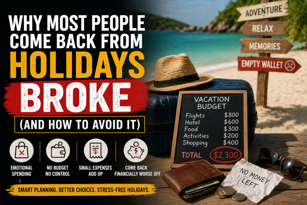Why Most People Come Back From Holidays Broke (And How to Avoid It)
