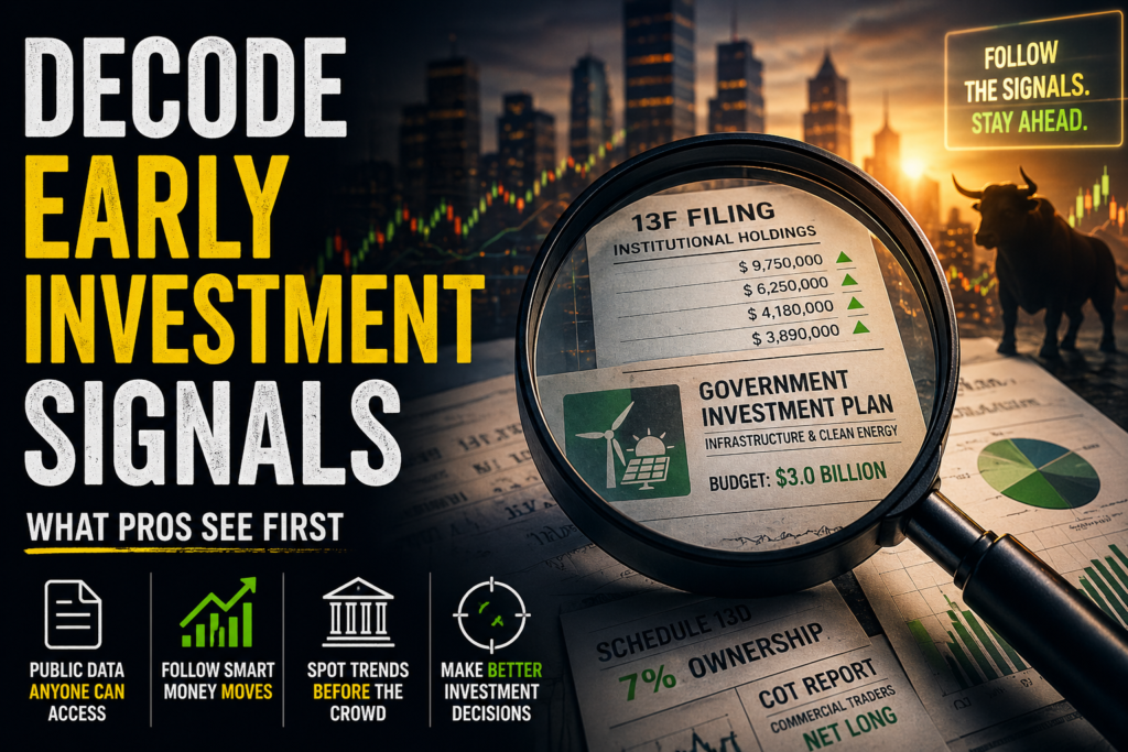 Decode Early Investment Signals: What Pros See First