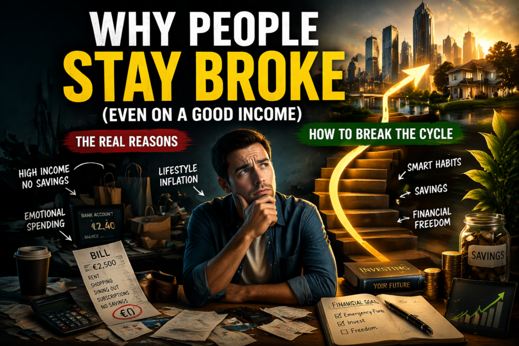 Why People Stay Broke (Even on a Good Income) Why People Stay Broke (Even on a Good Income)