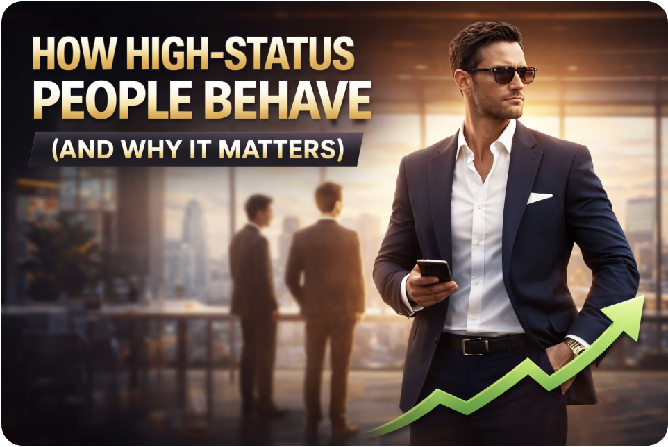 How High-Status People Behave (And Why It Changes Everything)