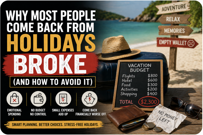 Why Most People Come Back From Holidays Broke (And How to Avoid It)