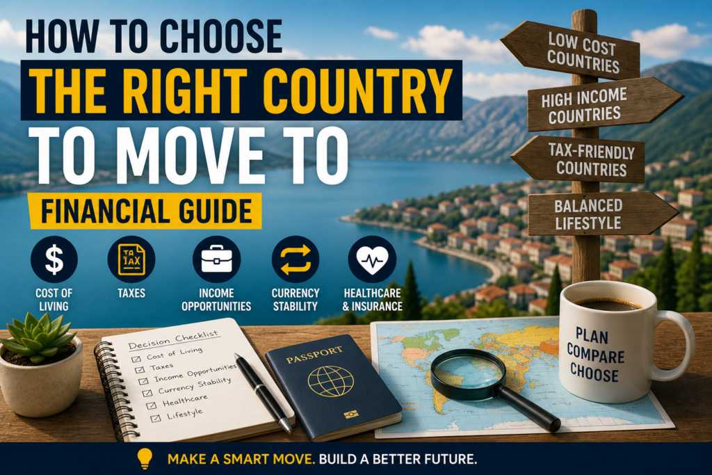 How to Choose the Right Country to Move To (Financial Guide)
