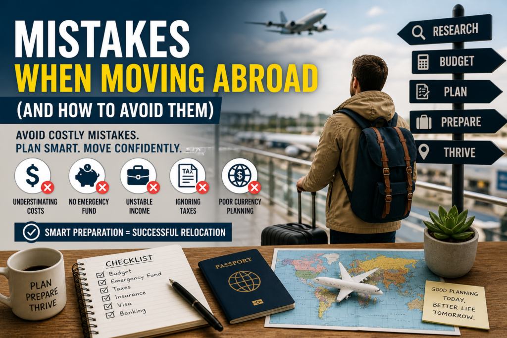 Mistakes When Moving Abroad (And How to Avoid Them)