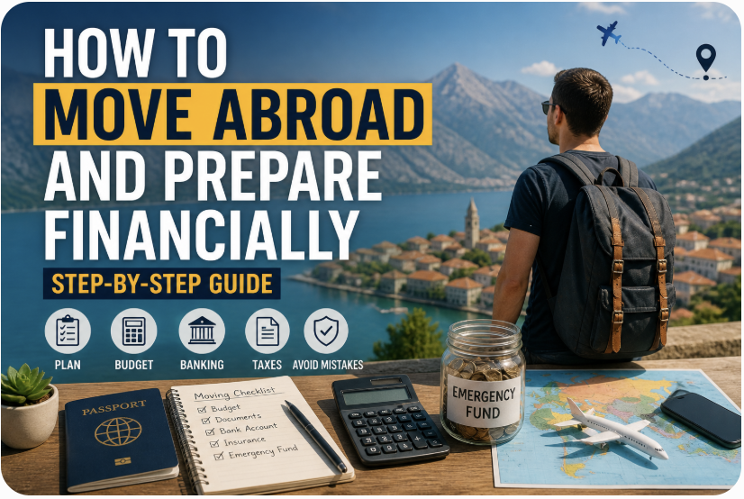 How to Move Abroad and Prepare Financially (Step-by-Step)