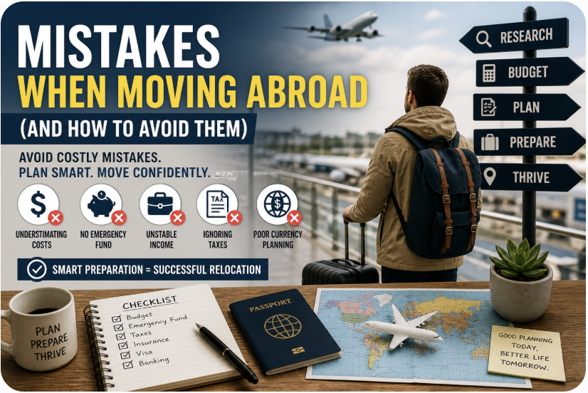 Mistakes When Moving Abroad (And How to Avoid Them)