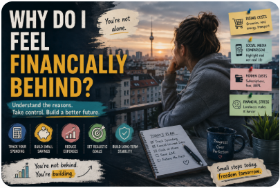 Why Young Adults Feel Financially Behind