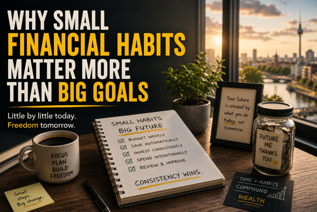 Why Small Financial Habits Matter More Than Big Goals