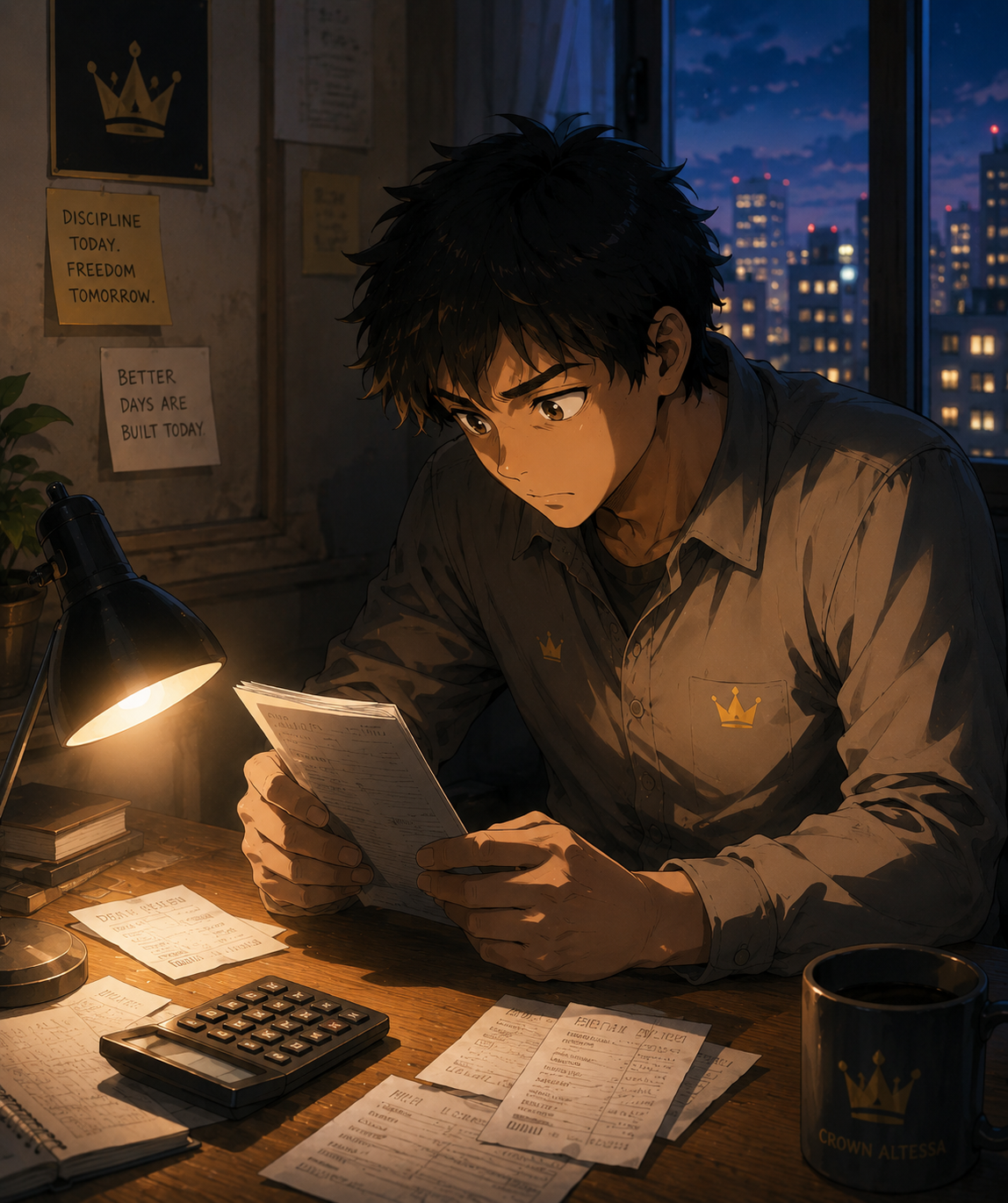Working hard but still broke