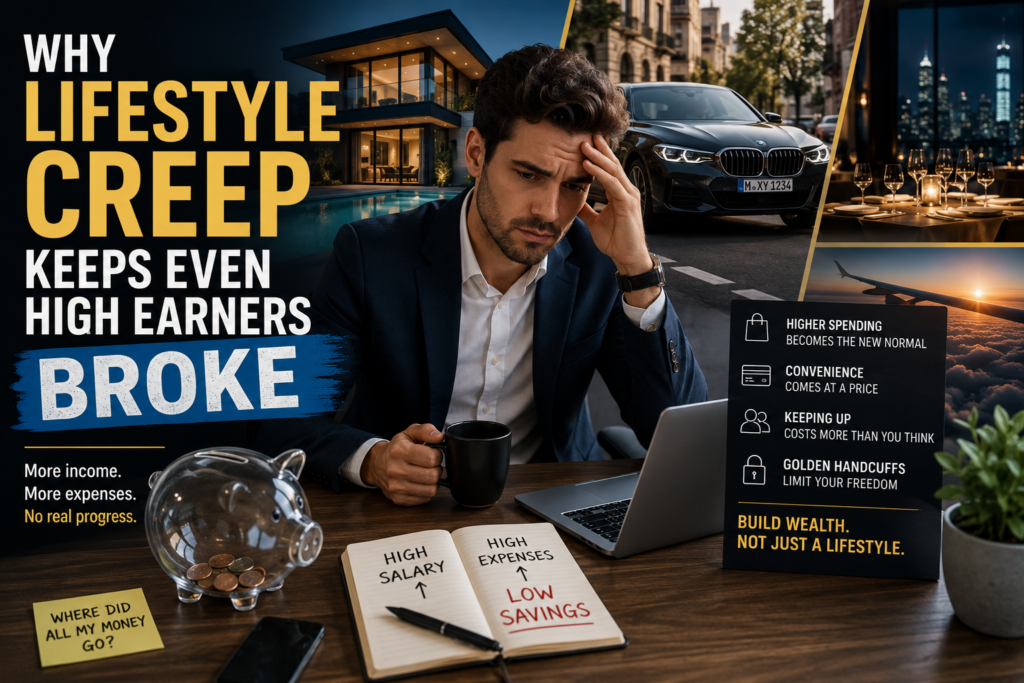 Why Lifestyle Creep Keeps Even High Earners Broke Why Lifestyle Creep Keeps Even High Earners Broke