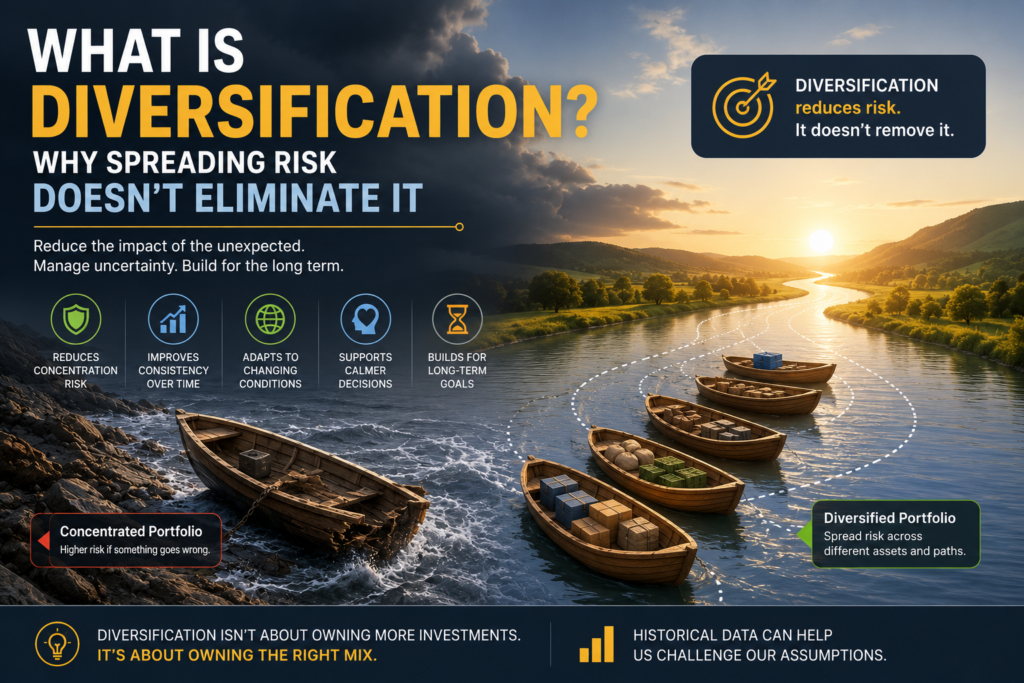 What Is Diversification? Why Spreading Risk Doesn't Eliminate It What Is Diversification? Why Spreading Risk Doesn't Eliminate It