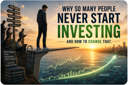 Why So Many People Never Start Investing (And How To Change That) Why So Many People Never Start Investing