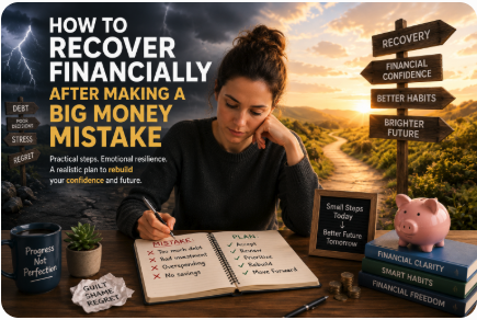 How To Recover Financially After Making A Big Money Mistake