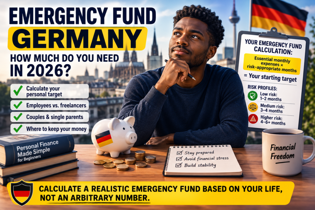 How Much Emergency Fund Do You Need in Germany? A Realistic 2026 Guide