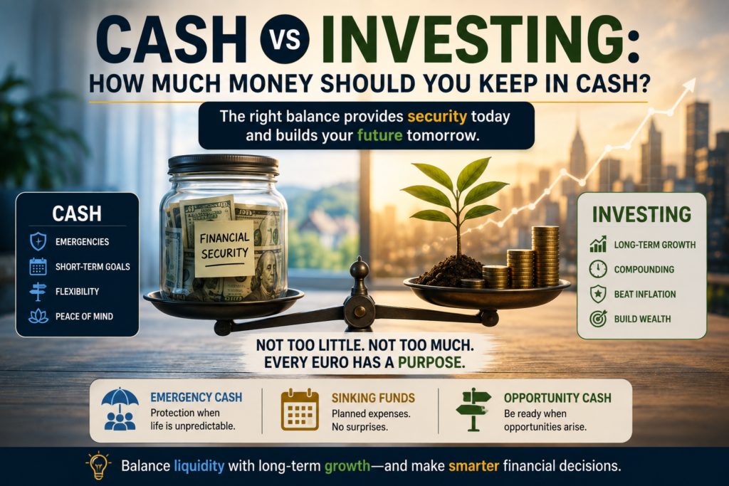 Cash vs Investing: How Much Money Should You Keep in Cash?