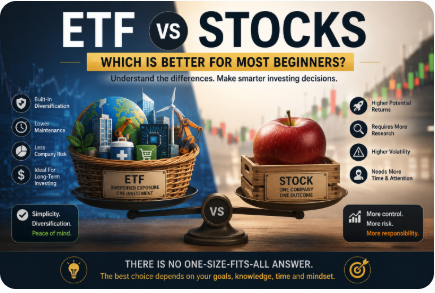 ETF vs Individual Stocks: Which Is Better For Most Beginners?