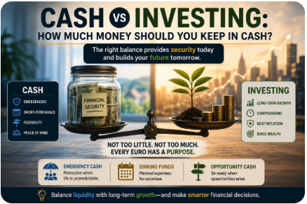 Cash vs Investing: How Much Money Should You Keep in Cash?