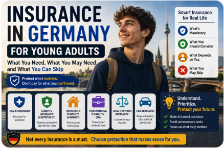 Insurance in Germany for Young Adults: What You Need, What You May Need, and What You Can Skip