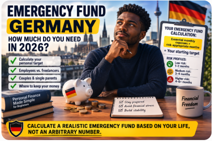 How Much Emergency Fund Do You Need in Germany? A Realistic 2026 Guide