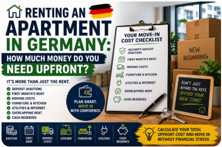Renting an Apartment in Germany: How Much Money Do You Need Upfront?