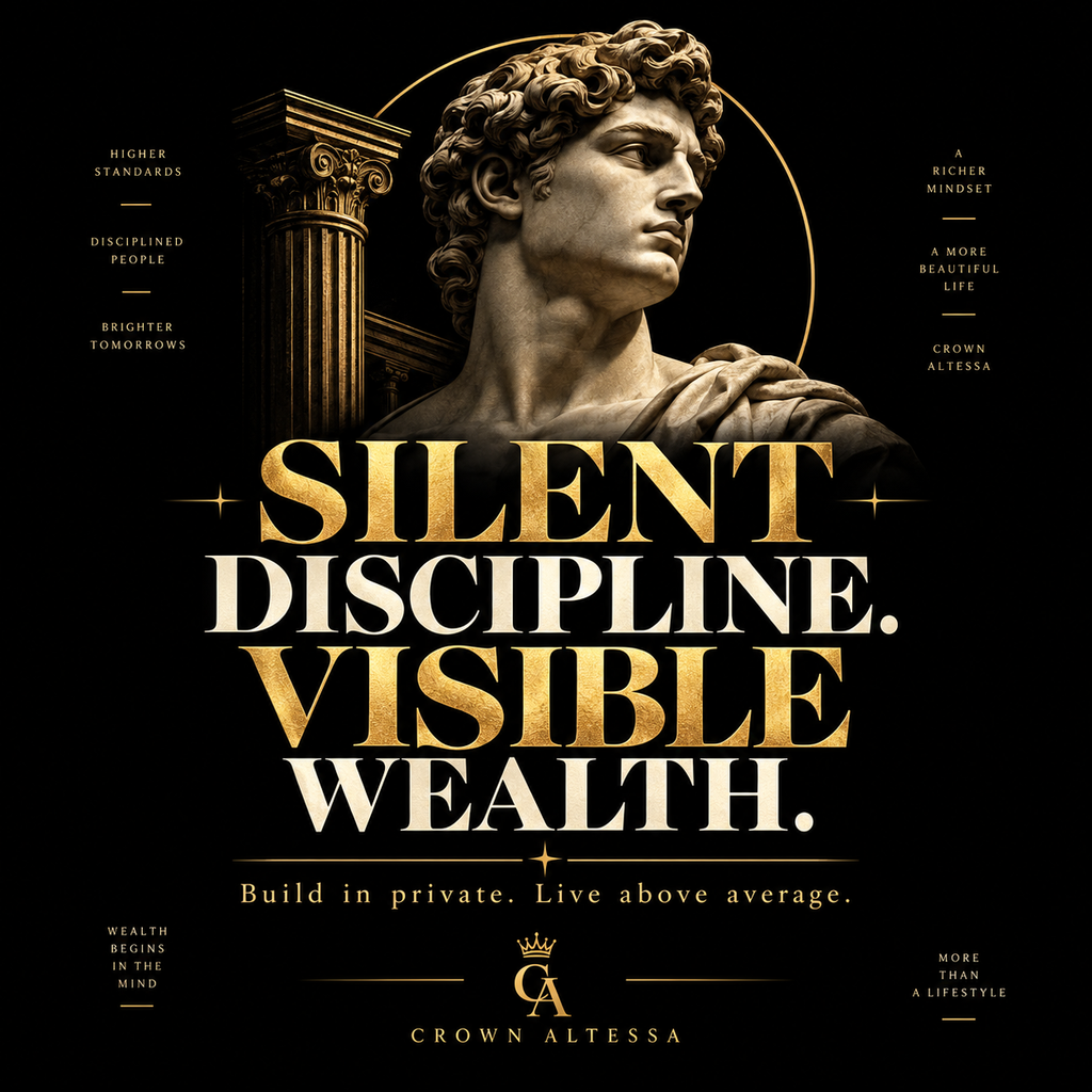 Silent Discipline. Visible Wealth. — Crown Altessa design
