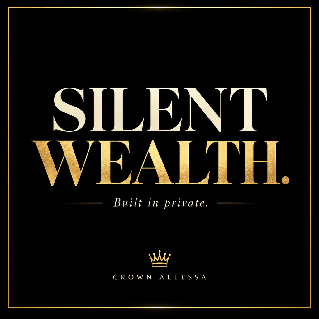 Silent Wealth. Built in Private. — Crown Altessa design