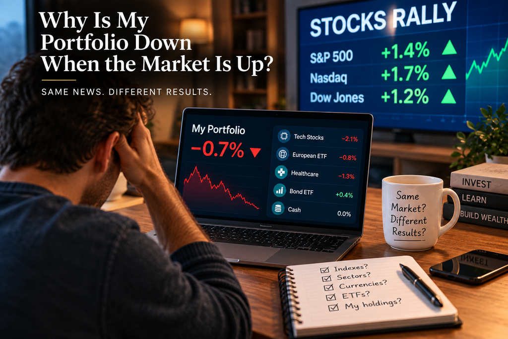 Why Is My Portfolio Down When the Market Is Up?