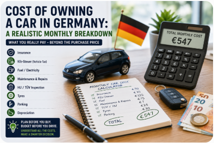 Cost of Owning a Car in Germany: A Realistic Monthly Breakdown