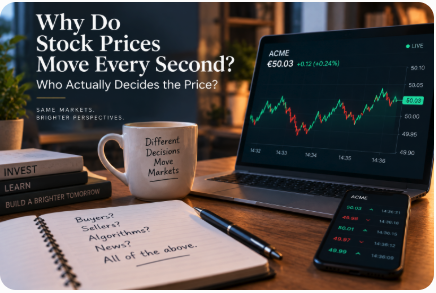 Why Stock Prices Move Every Second