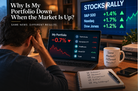 Why Is My Portfolio Down When the Market Is Up?
