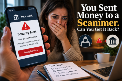 You Sent Money to a Scammer. Can You Get It Back?