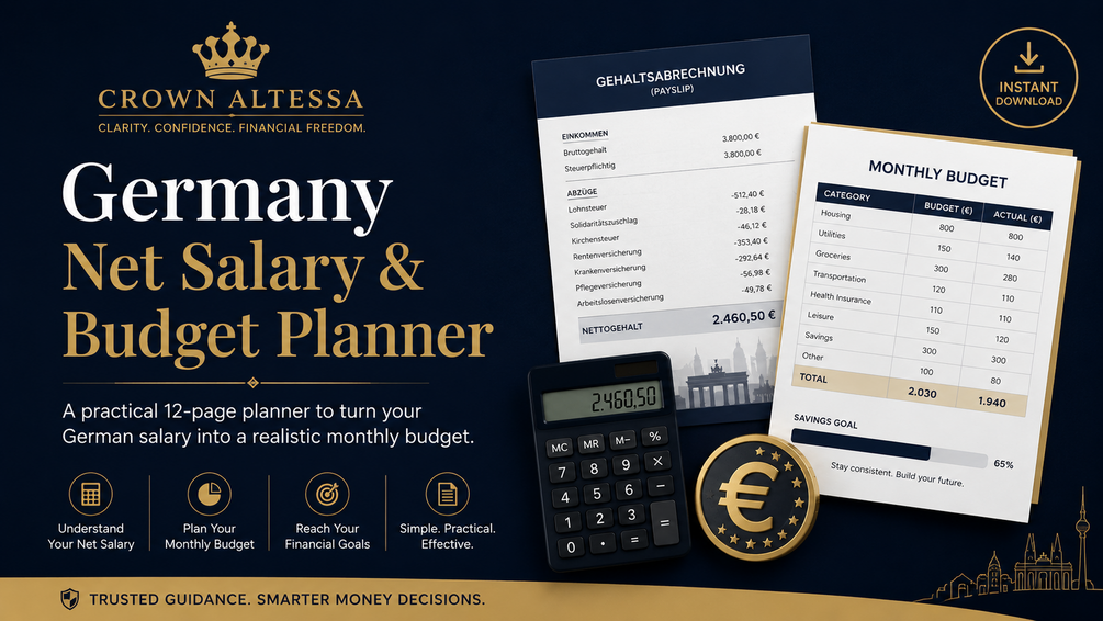 Germany Net Salary & Budget Planner cover