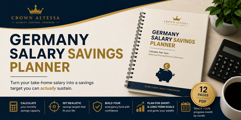 Germany Salary Savings Planner cover