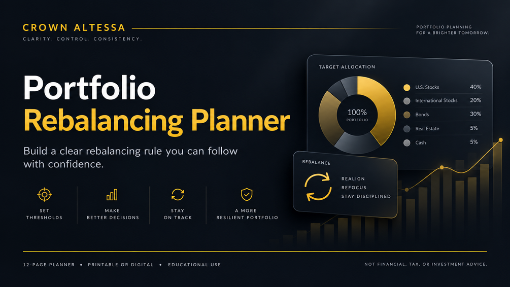 Portfolio Rebalancing Planner cover